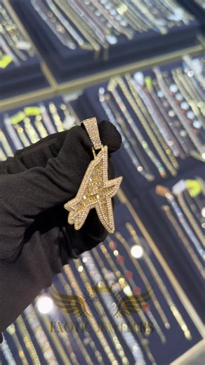 Gold N Diamond Initials ✨