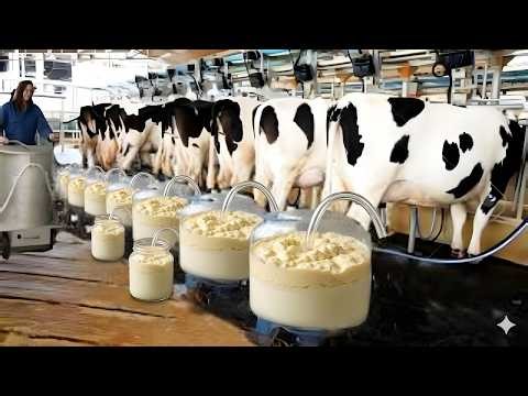 Inside a Giant Dairy Farm: $500 Shocking Truth Behind Milk Production
