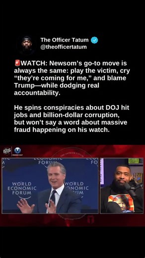 Newsom is desperately trying to be Trump playing the political persecution card 🤦🏾‍♂️ | Brandon Tatum