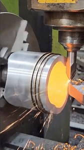 Cinematic Piston Manufacturing #machine #manufacturing #engineering