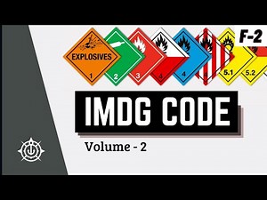 IMDG Code Volume -2 | 2nd Mate orals F-2