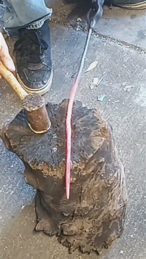 let's make the traditional Okinawan hand weapon the Sai