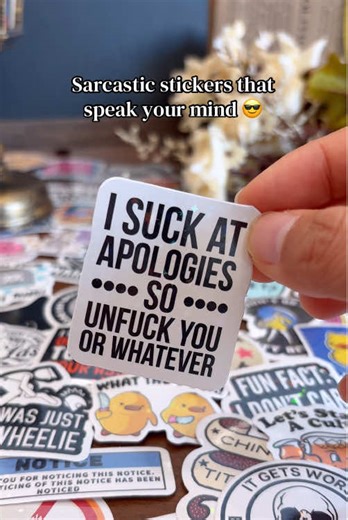 130 Funny Vinyl Waterproof Stickers for Any Occasion