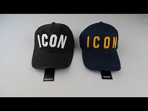 Real vs Fake Dsquared2 Icon Cap How to spot a replica Dsquared2 cap
