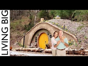 Tiny home Hidden Hobbit-Style Dome. A Unique Underground Living Experience