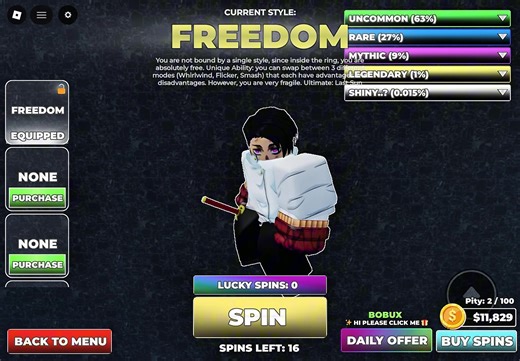 Experience Freedom in Untitled Boxing Game on Roblox