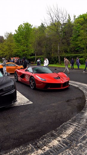 Rosso Fuoco with exposed red carbon fiber, one of the most beautiful spec LaFerrari’s produced. Even parked next to a Chiron Supersport, the 12 year old Ferrari still blows you away 😍 @europeanprestigeni @eoinhenryfoundation #Laferrari #Ferrari #Irishcarscene #Irishcars #Hypercar #carscene #carsireland #carswithoutlimits #carsofinstagram #rossofuoco #tailormade #carbonfiber #v12 | Danielsullivan74