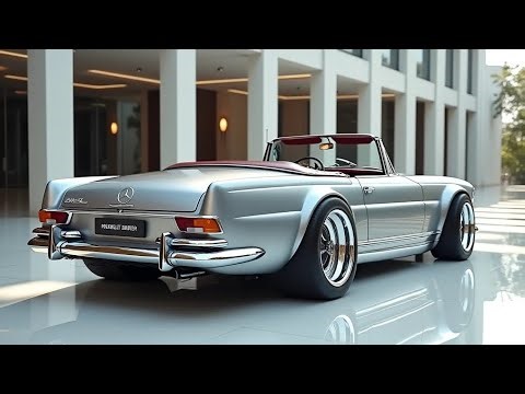 Rare Classic: 1968 Mercedes Benz 280SE Convertible Explained