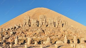 Nemrut 2,134-metre-high mountain in southeastern Turkey, notable for summit where a number of large statues are erected around what is assumed to be royal tomb from the 1st century BC