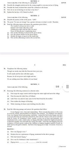 10th English Public Question Paper 2026 #publicexam2026 #kalvitube #10thenglish #publicquestions