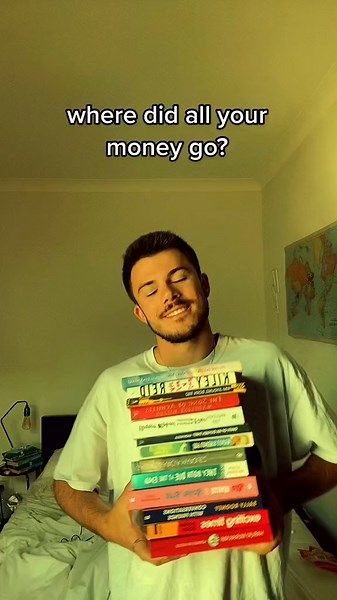 raise your hand if you spend all your money on books #booktok