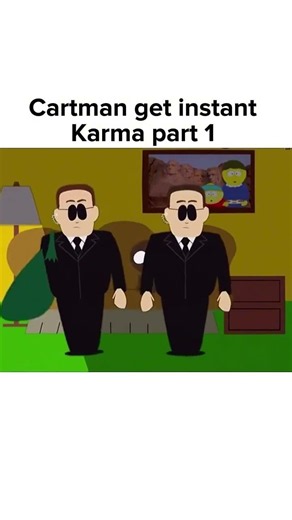 Cartman gets an instant karma part 1