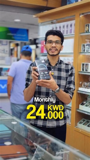 Vivo V60 Lite 5G Deema 4 Month Instalment Available at Web Store. ♦️24GB RAM (4 4GB) ♦️256GB Storage ♦️6.77" AMOLED Display ♦️50MP Sony IMX882 Camera ♦️6500mAh Battery 💳Deema 4 Month Instalment Available ✅Monthly 23.975 KD Price: 95.900 KD | Web Store