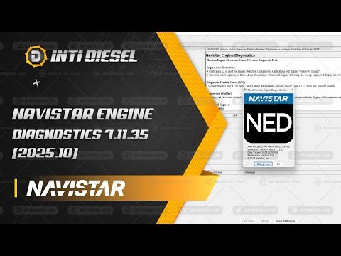Activación de NAVISTAR ENGINE DIAGNOSTICS 7.11.35 [2025.10]