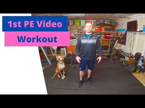 How to Exercise for Kids ( PE at Home ) Physical Education Kindergarten, 1st, 2nd, 3rd Grade