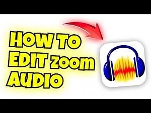 how to edit zoom audio in audacity