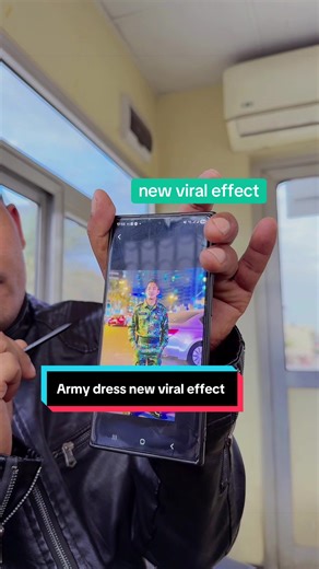 Transform Your Photos with the New Army Dress Effect