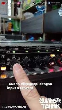 BEHRINGER CX3400 Stereo 2/3 way Mono 4 Way Crossover Limiters #music #audio #crossover #behringer