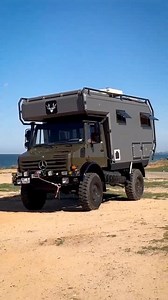 3.6K views · 41 reactions | Heavy truck off-road RV#RV # #crosscountryRV #Rvtour #RVathome #rvcamping #AdjustableroofRV #heavytruckRV #offroadrv https://innaturemanufacturer.com/products/travel-trailer-series/pop-up-tent-pickup-truck-camper/ | Outdoor Camping Glamping Share | Facebook