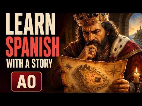 Learn Spanish Through a Story | The King's Old Map (A0)