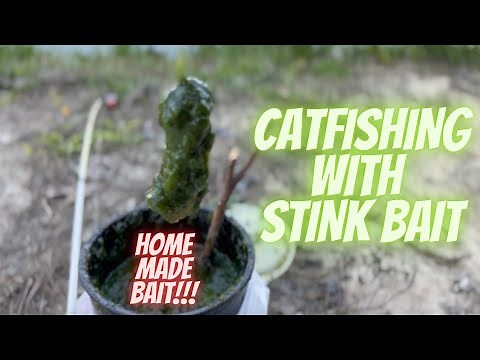 CATFISHING WITH HOME MADE STINK BAIT | BEST RECIPE