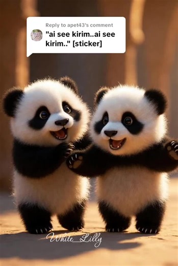 Adorable Baby Panda Dance Moves