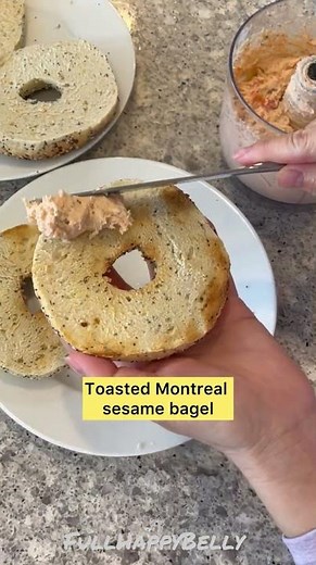 Yummy bagel spread