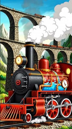 À l’intérieur d’un train à vapeur : fonctionnement simple 🚂