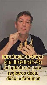 Introduction to a course on adapters for Deca, Docol, Fabrimar, and Blukit faucets. #diy #plumbing