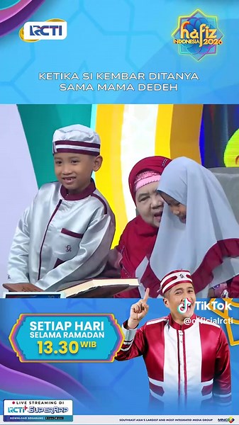Zubair dan Maryam Lapor Hafalan ke Nenek Dedeh