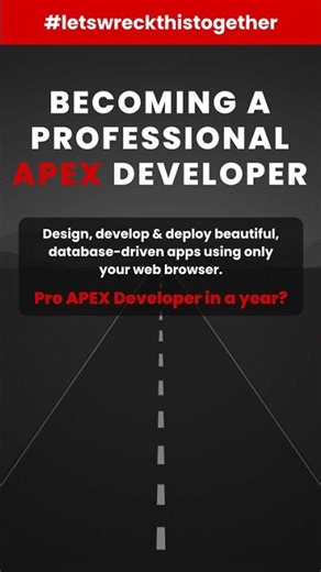 How to Become a Professional Oracle APEX Developer