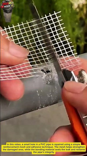 PVC Pipe Leak Repair Hack That Actually Works! #DIY