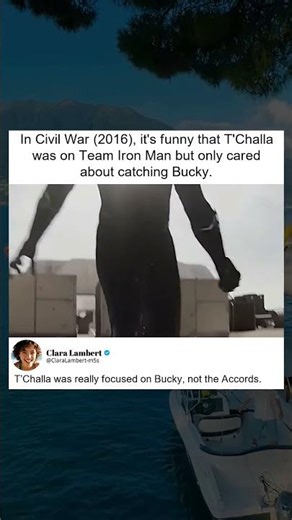 T'Challa’s Hilarious Team Iron Man Move