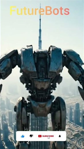 A Giant Transformer Falls From Burj Khalifa 😱 | Realistic Transformation | FutureBots