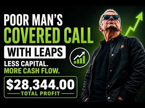 💚 How I Made $28,344 Using Poor Man’s Covered Calls - Buying LEAPS Call Options and NOT the Shares 👈