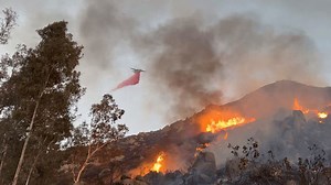 Firefighters Contain Blaze in Riverside County