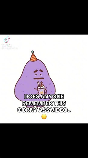 Grimace Shake Sad Animation