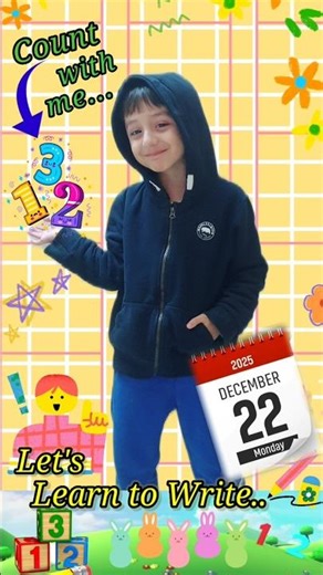 Learn how to Write 1 to 20 Numbers #numbersforchildren#kids #educationalvideos