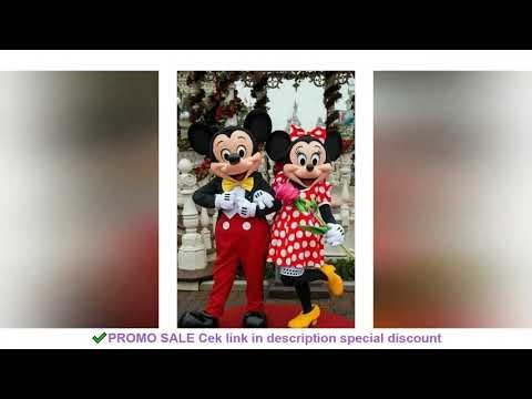Mickey Minnie Mouse Mascot Costume Adult Classic Disney Cartoon Characters Advertising Event Party C