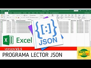 Programa Lector JSON V2.8: Lee JSON y exporta a EXCEL