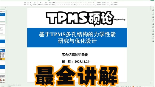 基于TPMS多孔结构的力学性能研究与优化设计