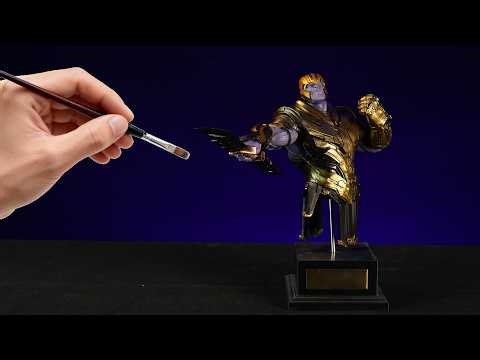 Thanos 3D Printed Statue | Custom Paint Commission | Marvel Figure for Sale