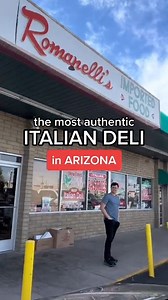 If you’re looking to try some of the BEST authentic Italian food in Arizona, you NEED to go to Romanelli’s in Phoenix!! Romanelli's has been around for 45 years and are known for their made-in-house sausages, pasta dishes, and Italian cookies 🫶 At their deli, you can find traditional Italian cheese and meats and bring them home for the family or get it fixed into a sub! We tried their Italian Stallion sandwich, the meat lasagna, and finished with some cannolis. Everything was so good and super 