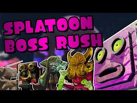 Can I Beat EVERY Splatoon Boss Without Dying? (Attempt #2)