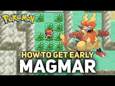 How To Find Magmar - Pokemon Fire Red & Leaf Green
