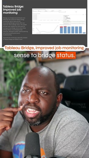 Tableau Bridge Job Monitoring Just Got More Transparent #Tableau #TableauBridge #TableauAdmin