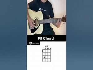 How To Play The F5 Chord On Guitar - Guvna Guitars