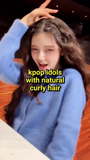 Kpop Idols with Natural Curly Hair