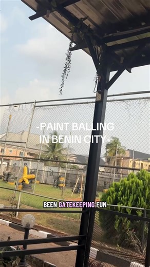 ~ Would I be doing this again?…yes yes yes 😭😂🤭 ~ You guys can visit @Glitch paintball and arcade #fyp #games #activity #benin #paintballing