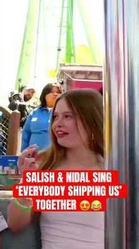 SALISH & NIDAL SING ‘EVERYBODY SHIPPING US’ TOGETHER 😍😂 #salishmatter #nidalwonder #sincerelyyours